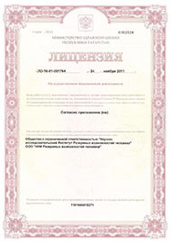Лицензия